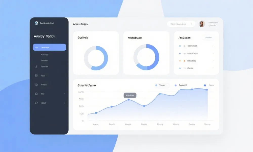 幸运飞艇平台 数据仪表盘示意